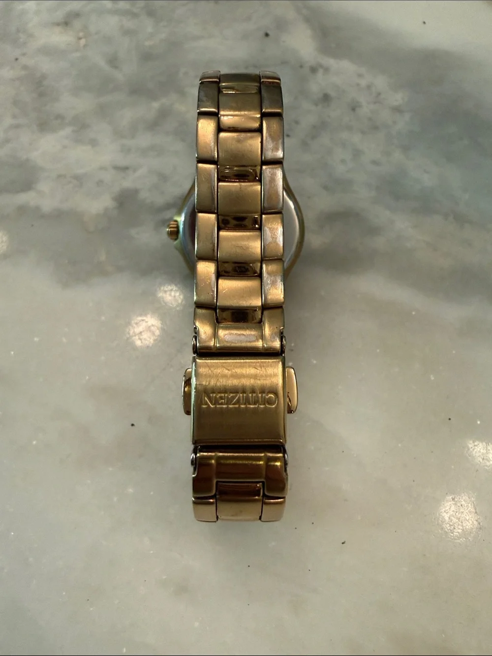 Citizen Gold-Tone Women's Watch with White Dial